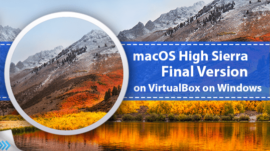download macos high sierra iso for virtualbox
